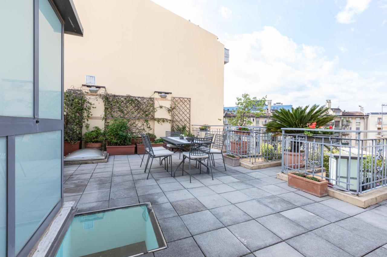 Sempione Split-Level Terrace Apartment - Top Collection Milaan Buitenkant foto